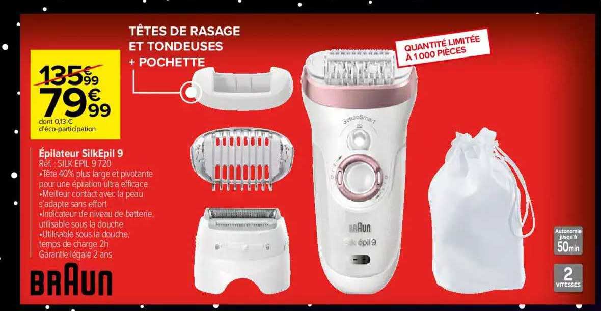 épilateur SilkEpil 9 Braun