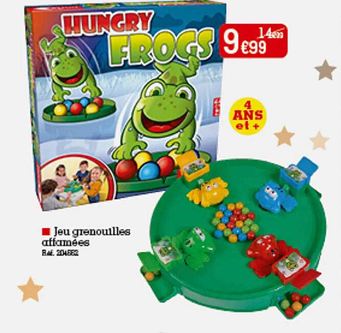 jeu grenouilles affammées