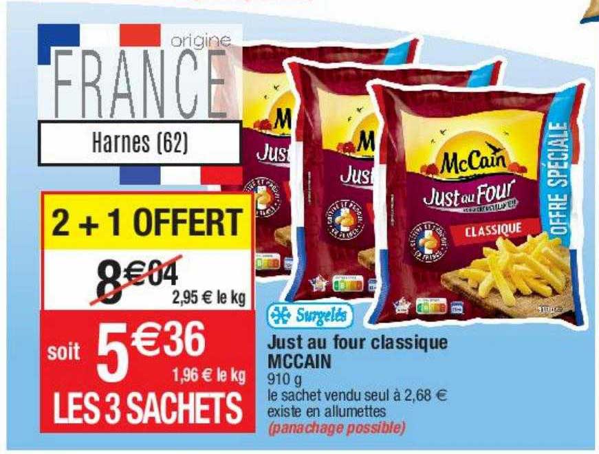 just au four classique mccain