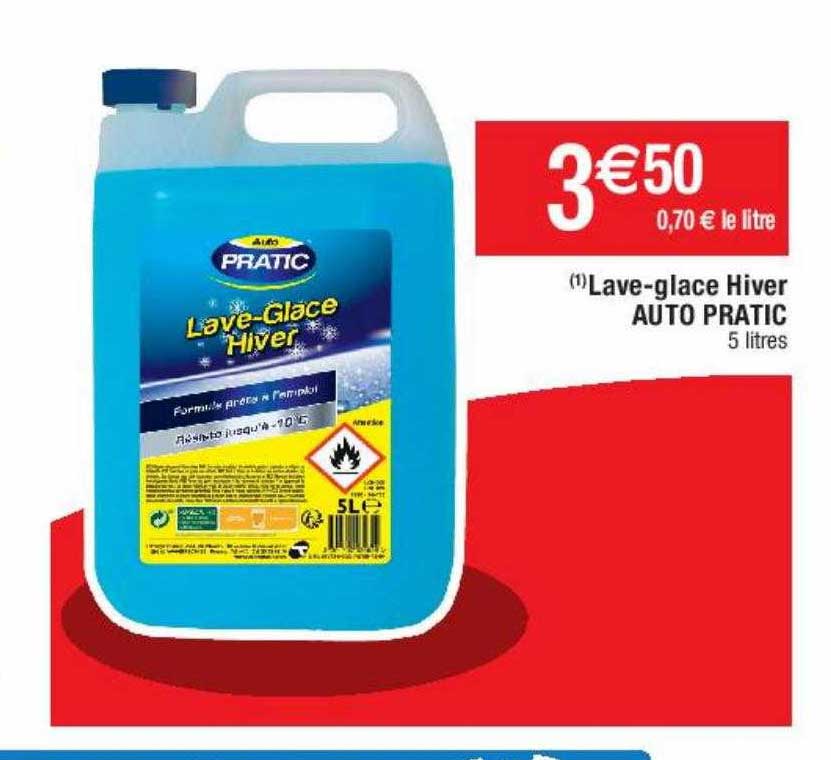 lave-glace hiver auto pratic
