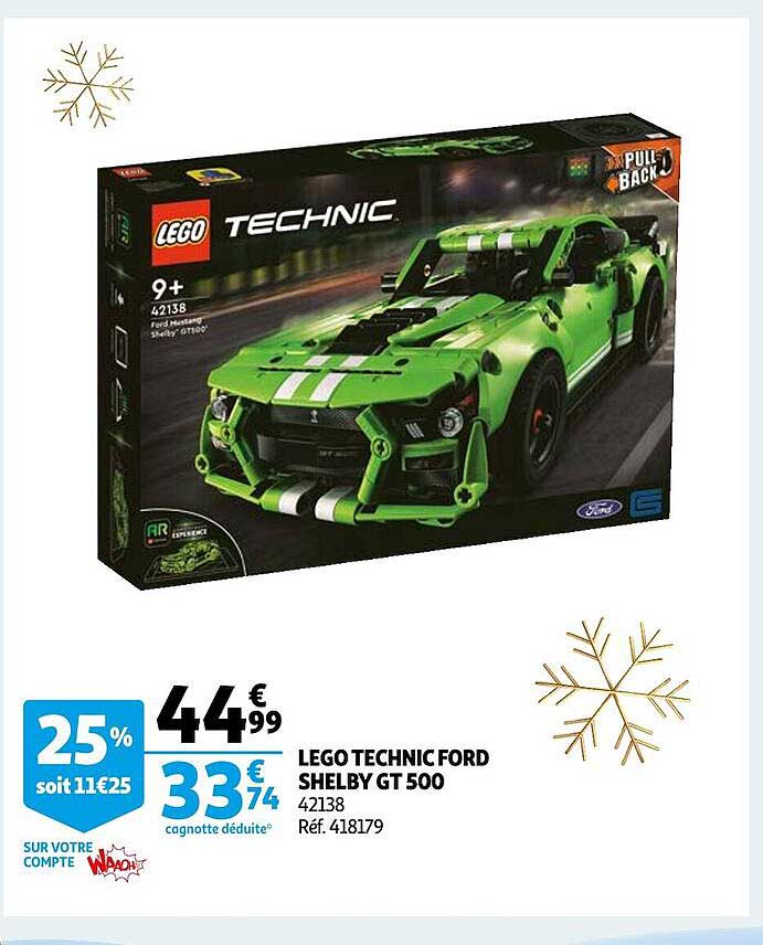 lego technic ford shelby gt500 42138