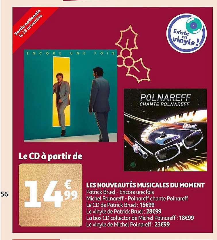 les nouveautés musicales du moment