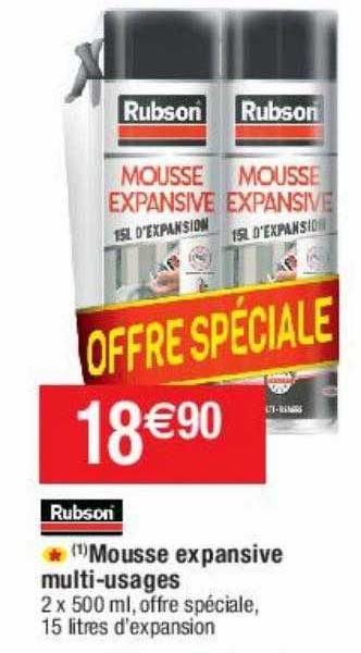 mousse expansive multi-usages