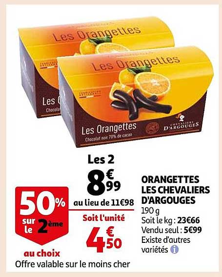 orangettes les chevaliers d'argouges