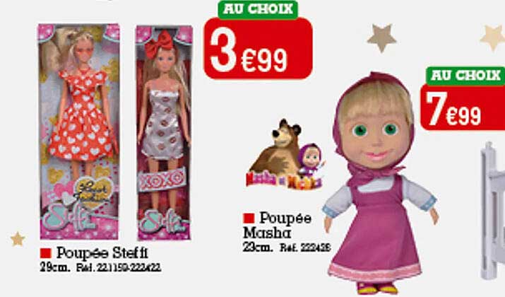 poupée steffi ou masha