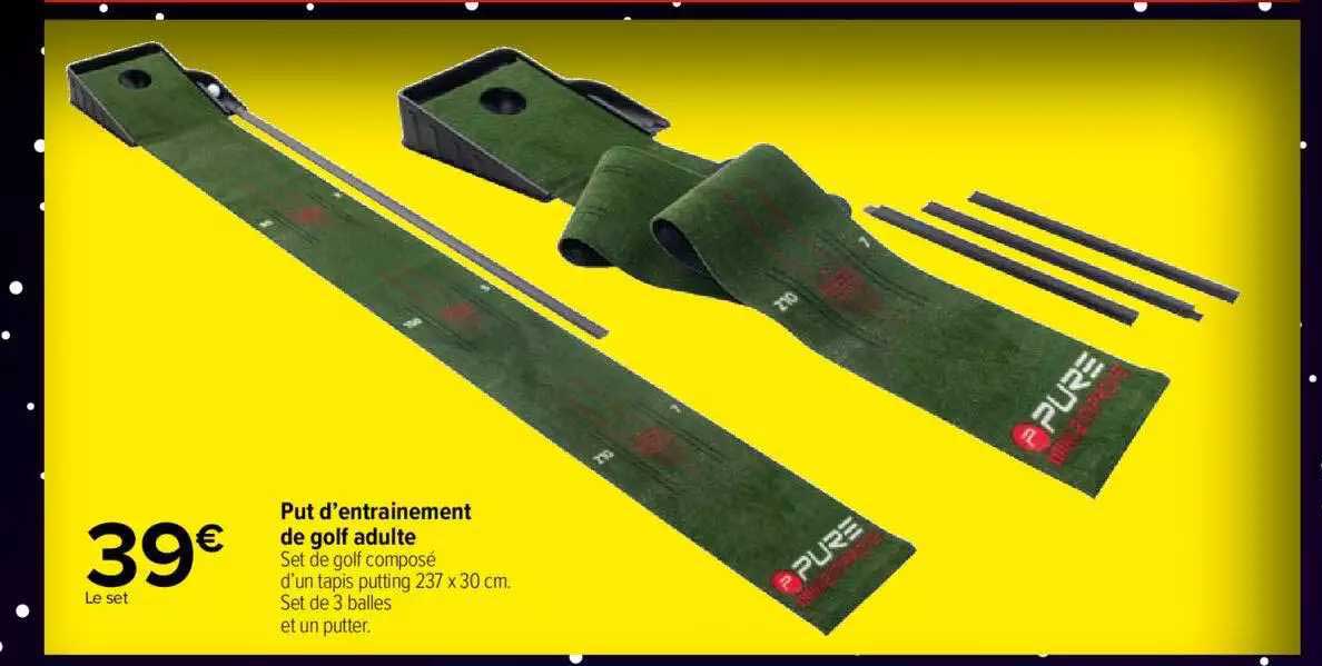 put d'entraînement de golf adulte
