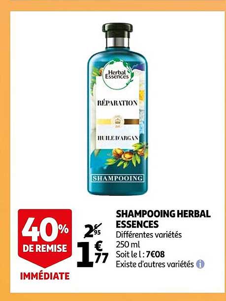 shampooing herbal essences