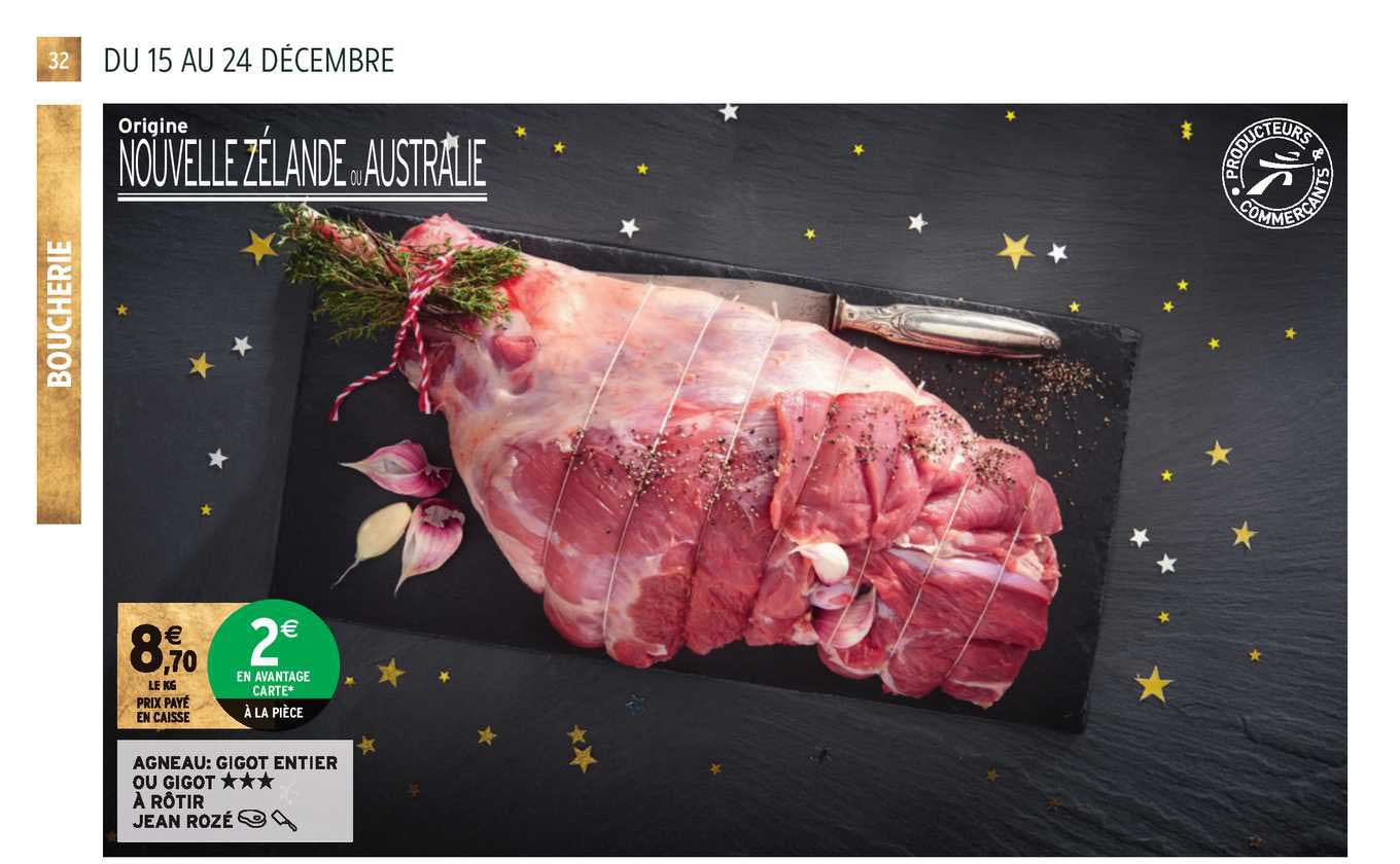 Agneau Gigot Entier Ou Gigot à Rôtir Jean Rozé