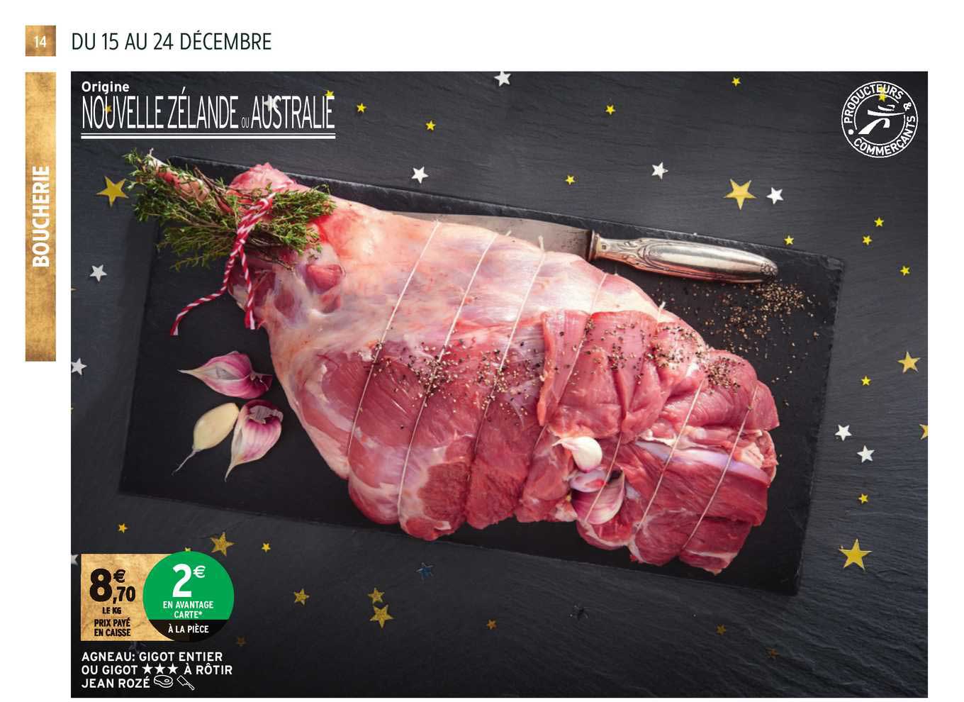 Agneau Gigot Entier Ou Gigot à Rôtir Jean Rozé