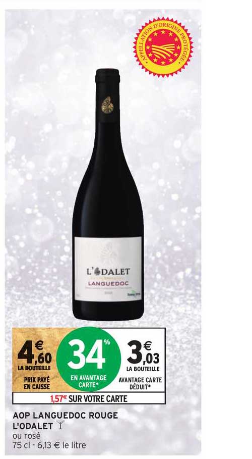 Aop Languedoc Rouge L'odalet