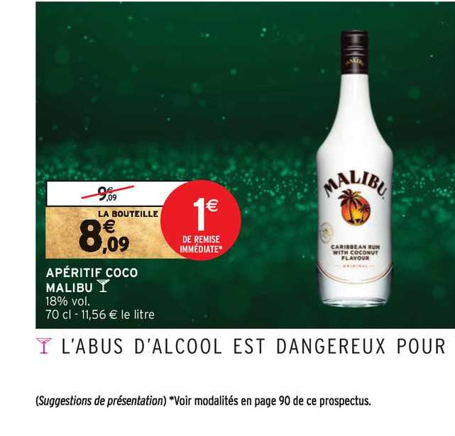 Apéritif Coco Malibu