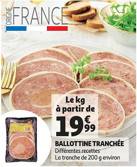 ballottine tranchée