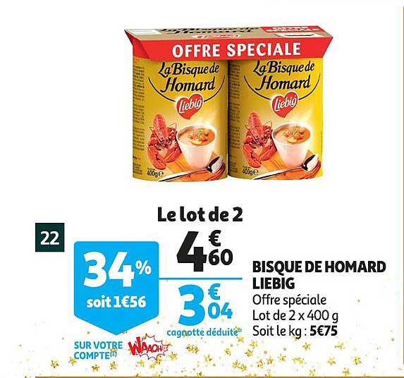 bisque de homard liebig