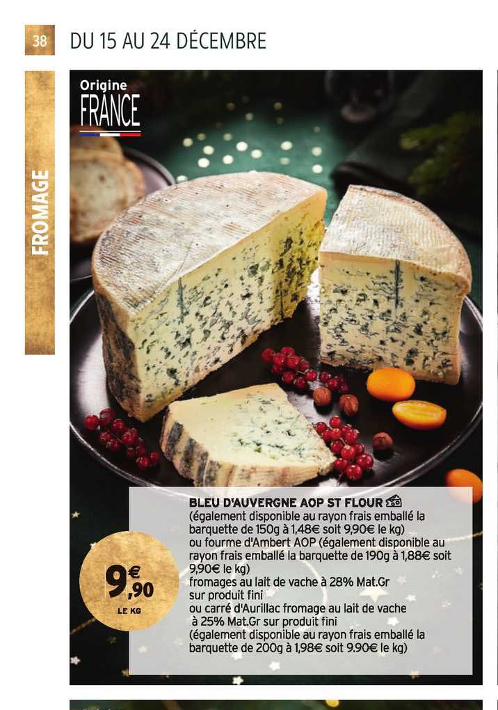 Bleu D'auvergne Aop St Flour