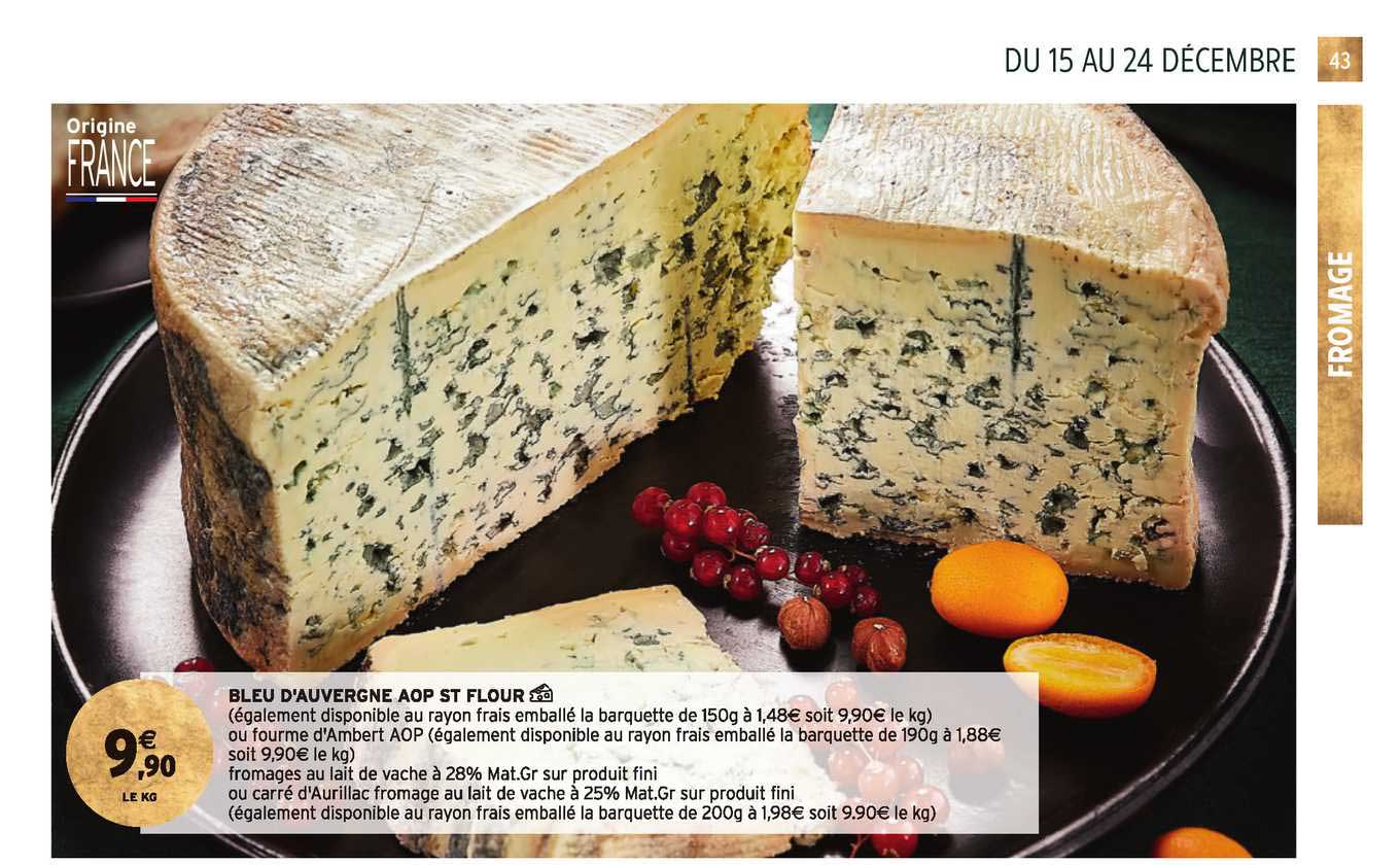 Bleu D'auvergne Aop St Flour