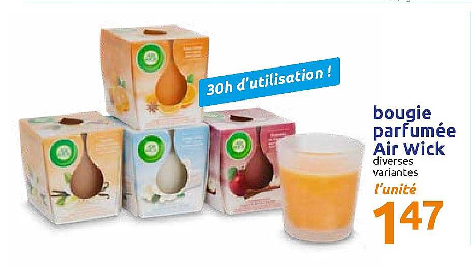 bougie parfumée air wick