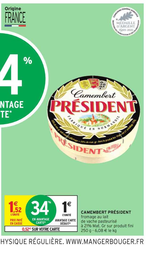 Camembert Président