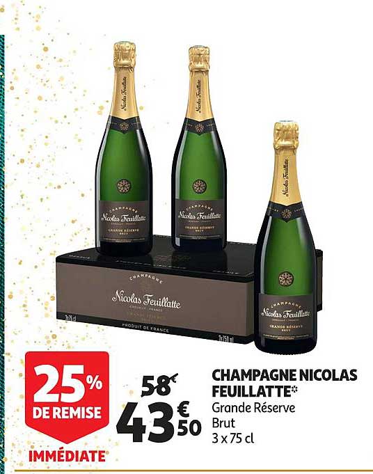 champagne nicolas feuillatte