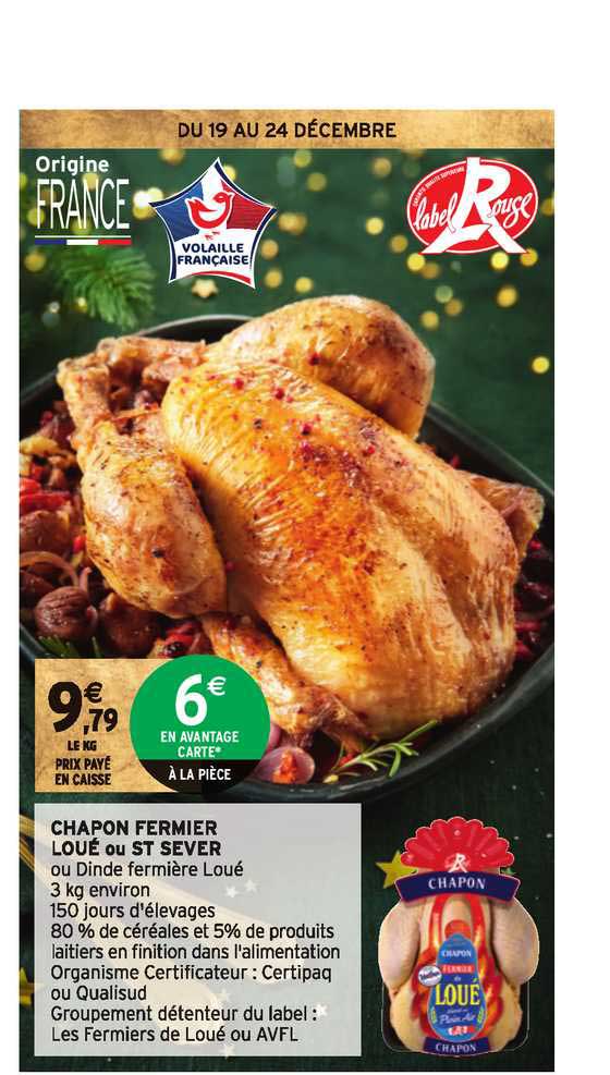 chapon fermier loué ou st sever