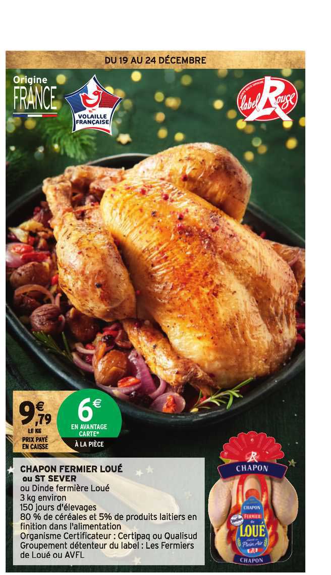 chapon fermier loué ou st sever