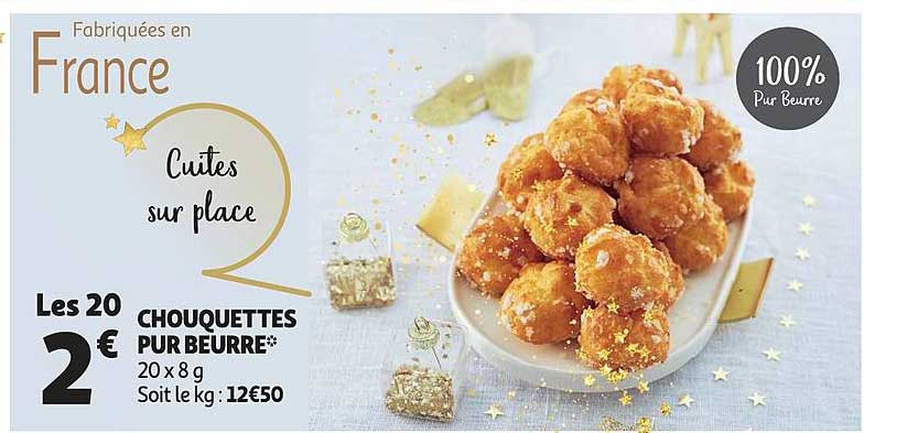 Chouquettes Pur Beurre