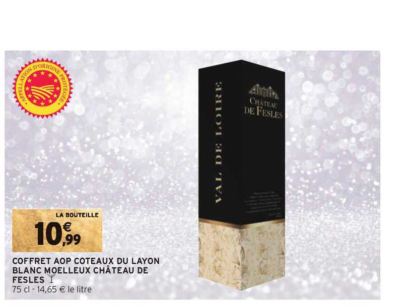 coffret aop coteaux du layon blanc moelleux château de fesles