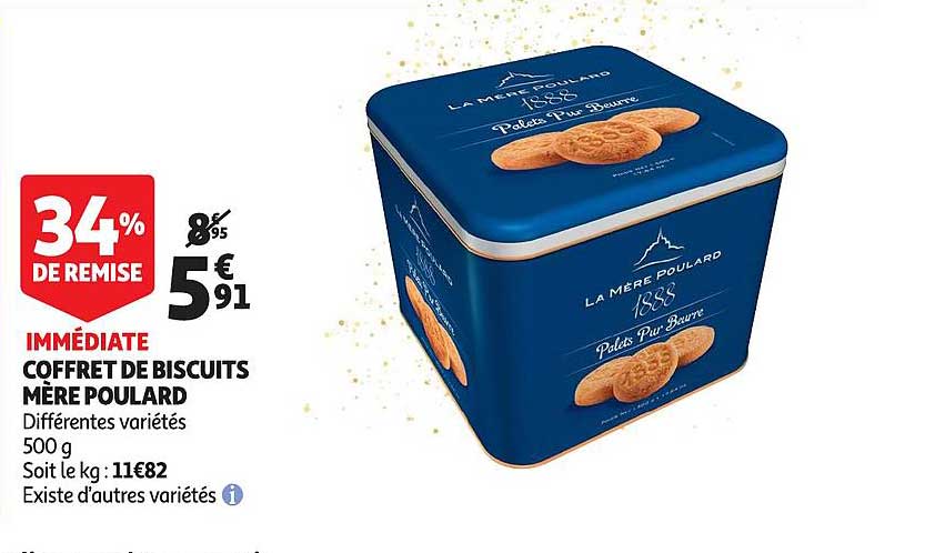 coffret de biscuits mère poulard
