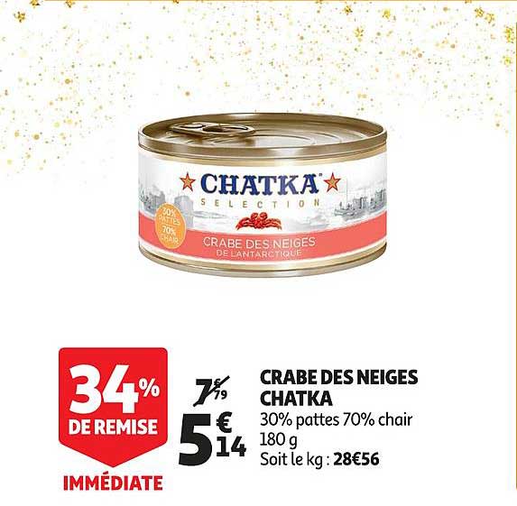 crabe des neiges chatka