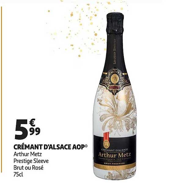 crémant d'alsace aop arthur metz