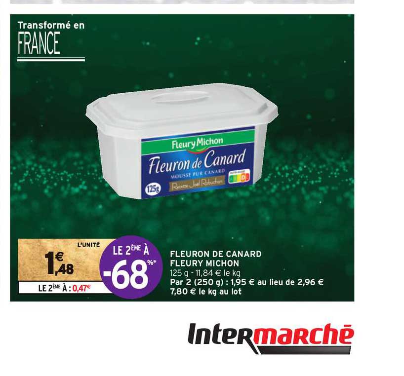 fleuron de canard fleury michon le 2ème à -68%