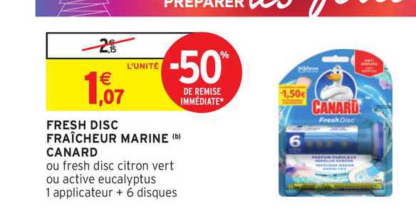 Fresh Disc Fraîcheur Marine Canard