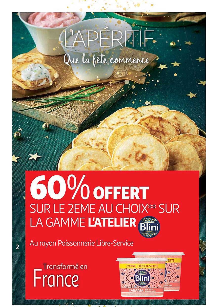 gamme l'atelier blini