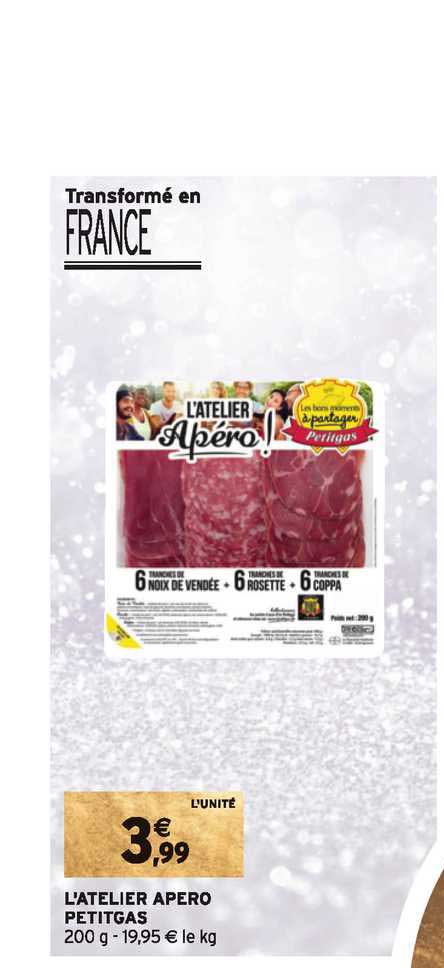 L'atelier Apero Petitgas