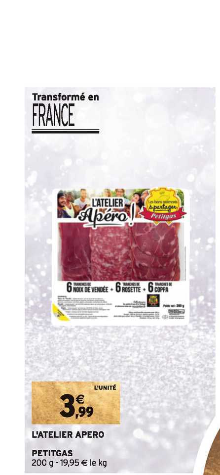 l'atelier apero petitgas