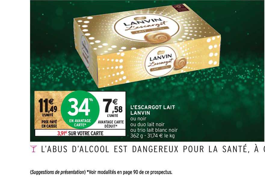 L'escalope Lait Lanvin