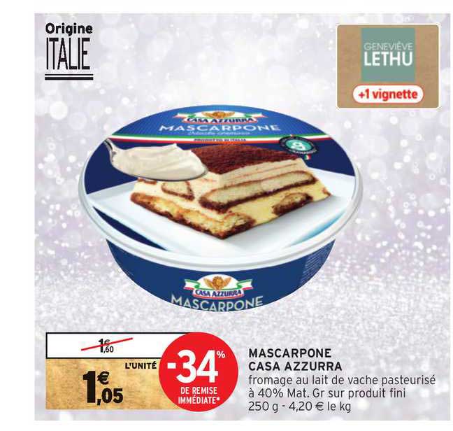 mascarpone casa azzurra