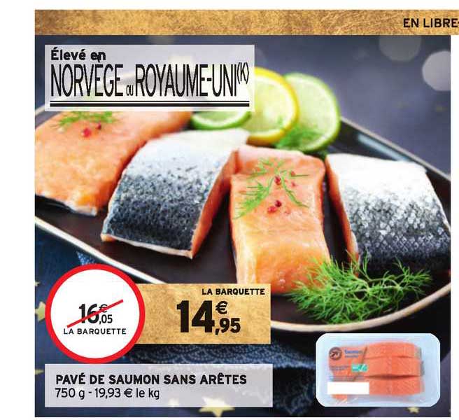 Pavé De Saumon Sans Arêtes