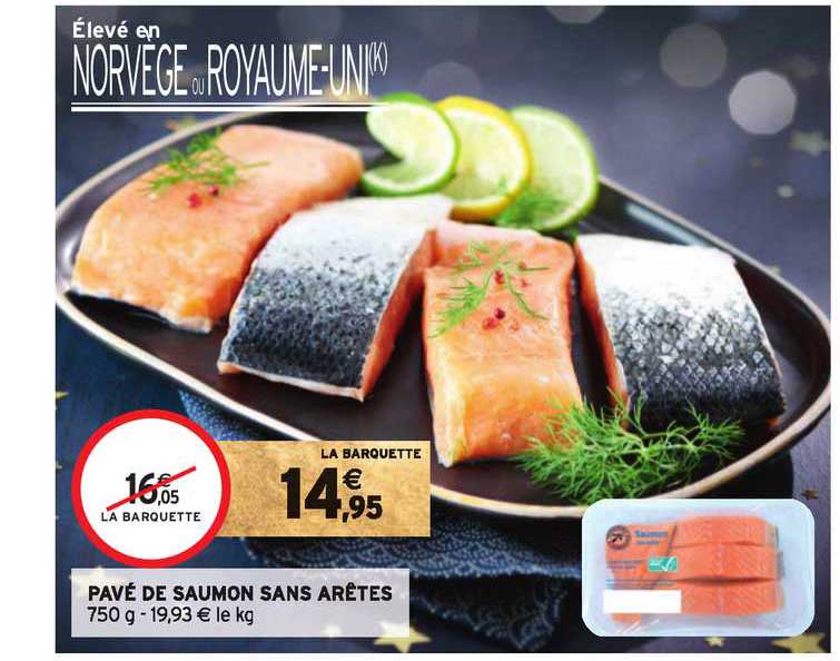 Pavé De Saumon Sans Arêtes