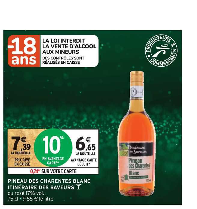 pineau des charentes blanc itinéraire des saveurs