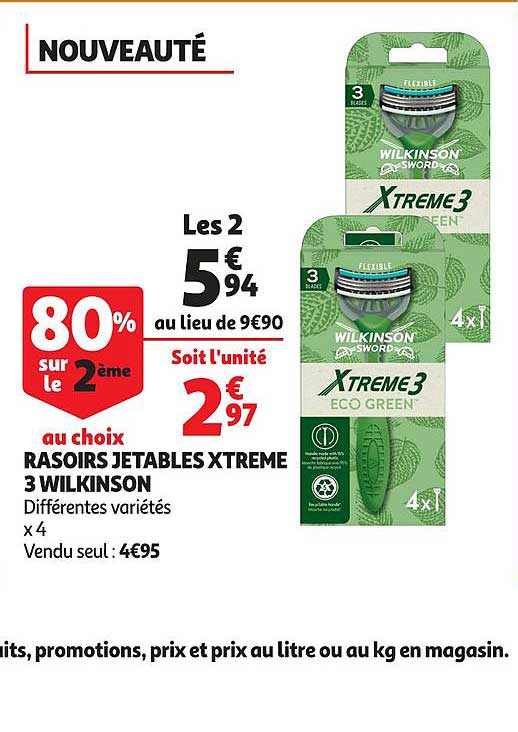 Rasoirs Jetables Xtreme 3 Wilkinson