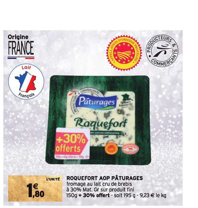 roquefort aop pâturage