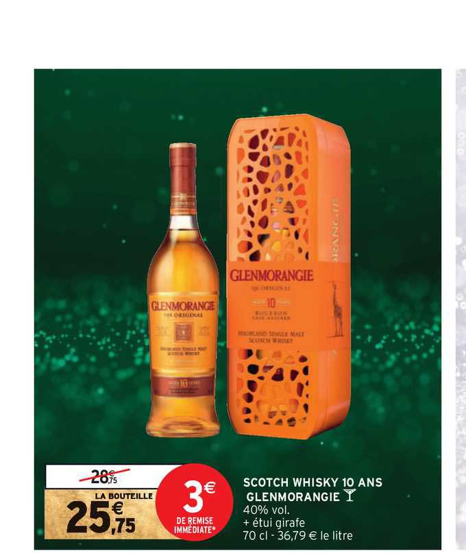 scotch whisky 10 ans glenmorangie