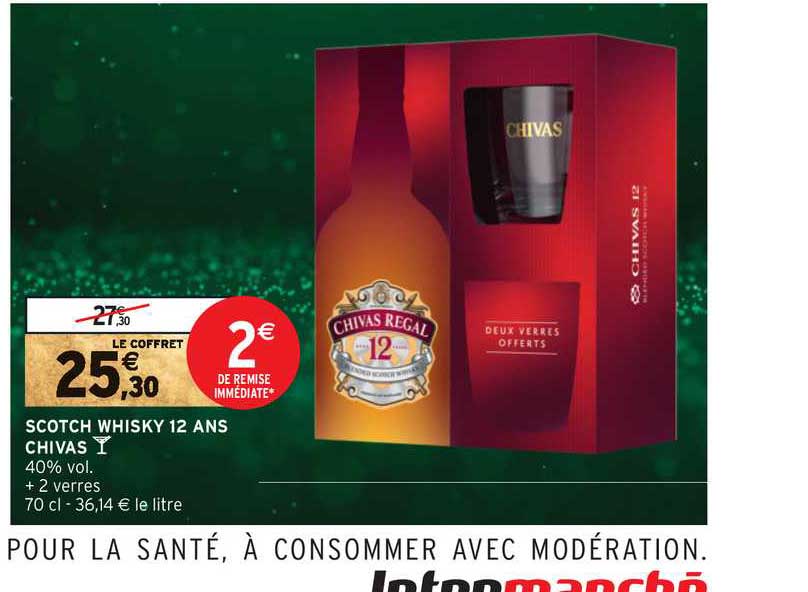scotch whisky 12 ans chivas