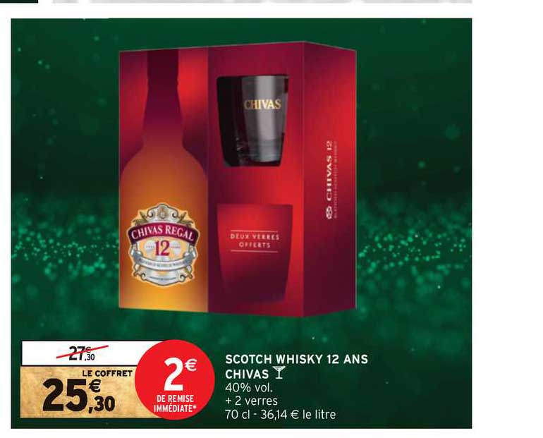 scotch whisky 12 ans chivas