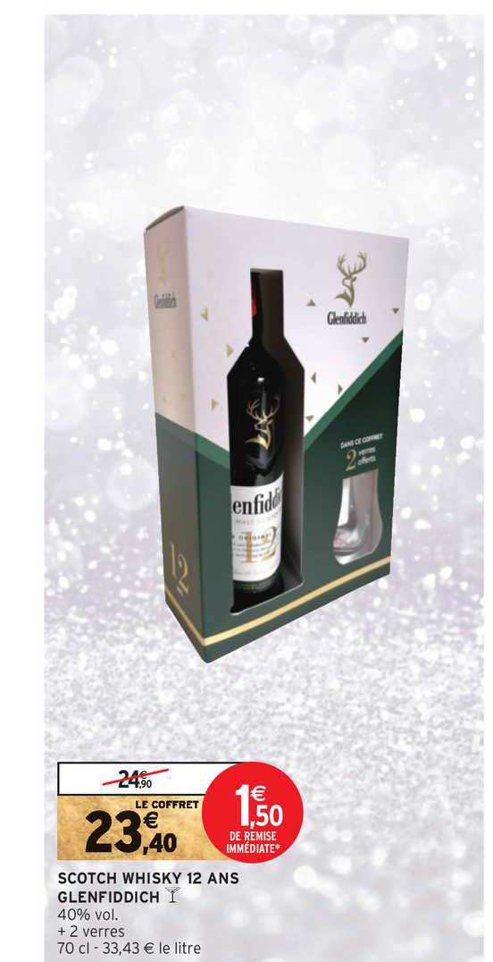 scotch whisky 12 ans glenfiddich