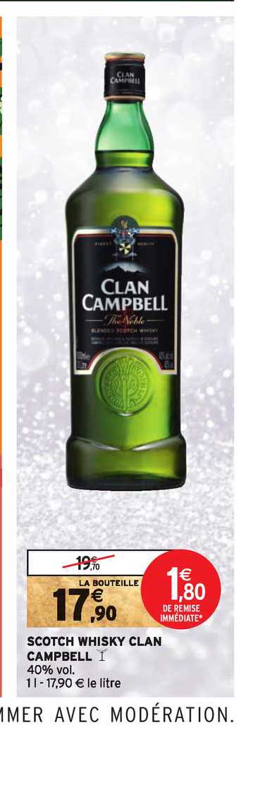 scotch whisky clan campbell