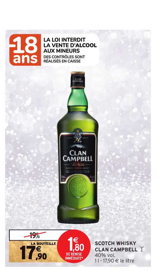 scotch whisky clan campbell