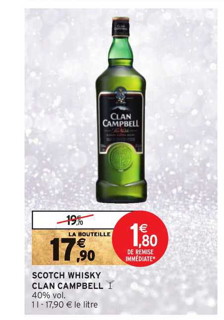 scotch whisky clan campbell