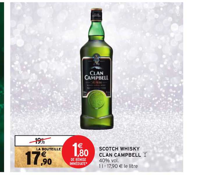 scotch whisky clan campbell