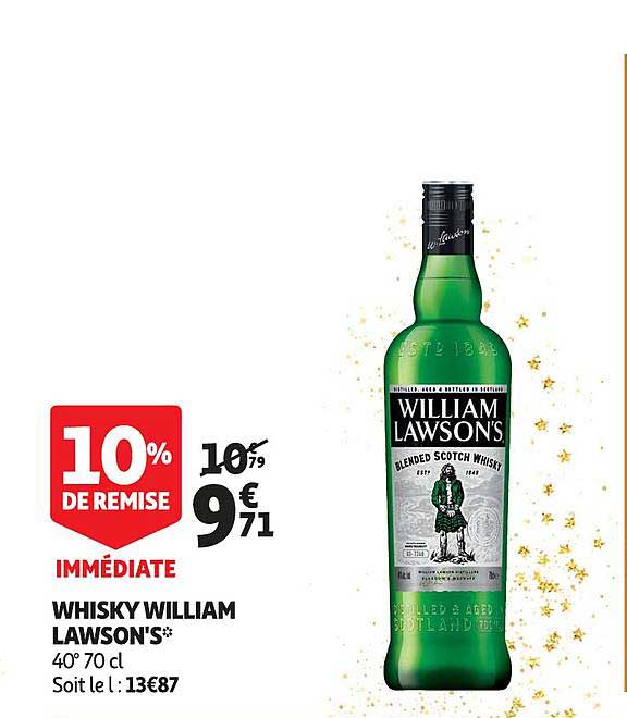 whisky william lawson's